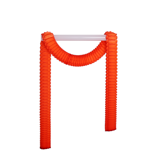 Streamer Garland 2m Bright Orange (loose)