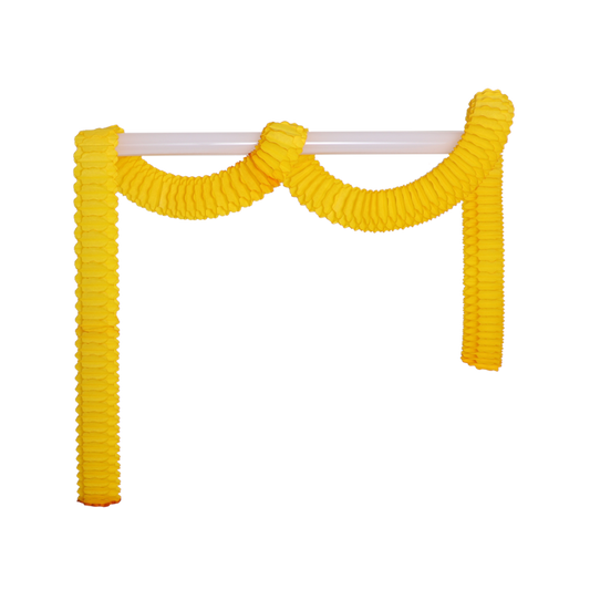 Streamer Garland 2m Bright Yellow (loose)