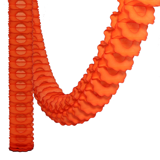 Classic Garland 3.6m Bright Orange