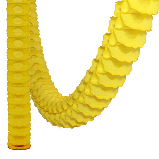 Classic Garland 3.6m Bright Yellow