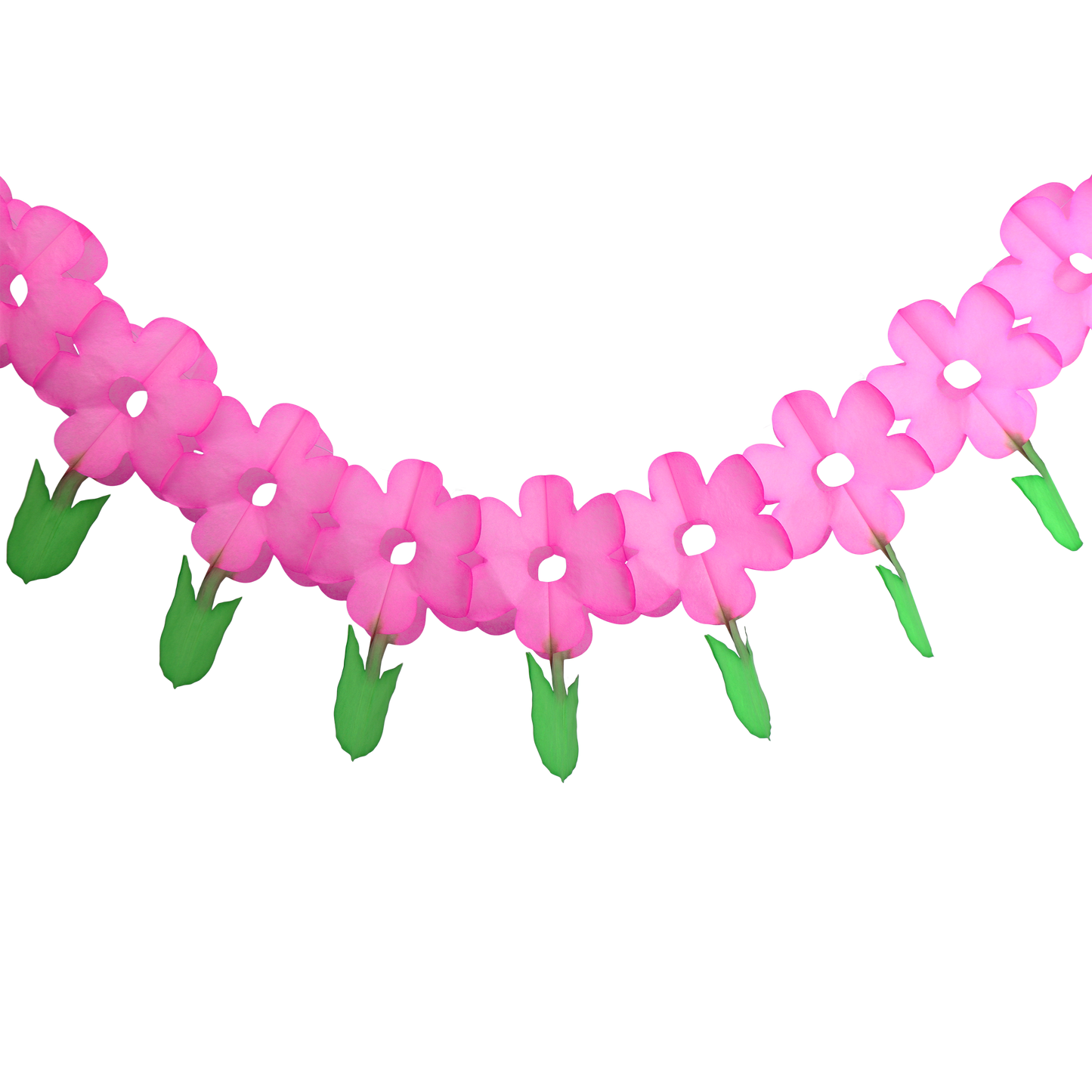 Flower Garland 3m Bright Pink