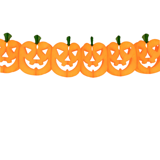 Pumpkin Garland 3m Orange