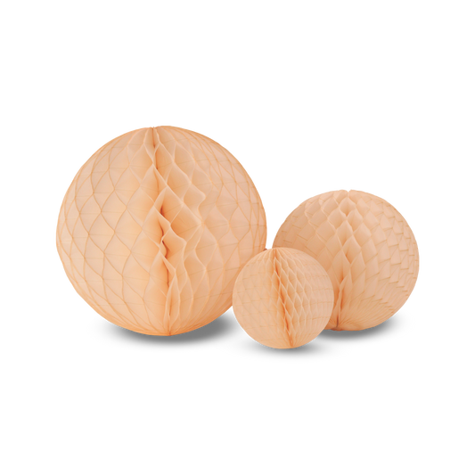 Honeycomb Ball Trio Clay