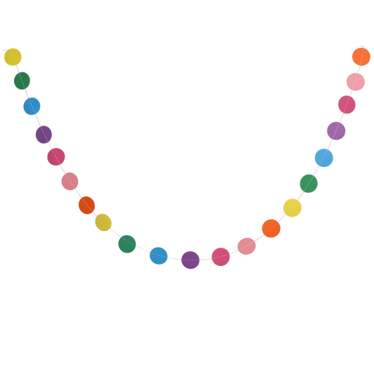 Spot Garland Rainbow 4m