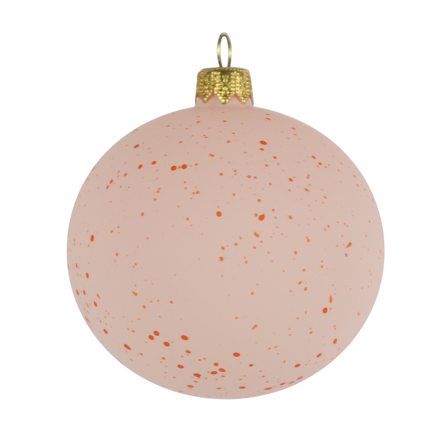 Speck Egg Shell Glass Bauble Candy, 8 cm