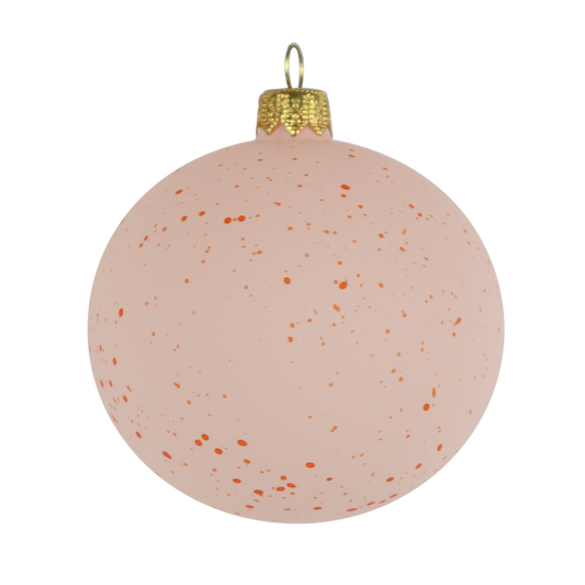 Speck Egg Shell Glass Bauble Candy, 8 cm