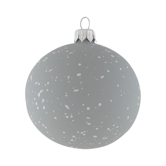 Speck Egg Shell Glass Bauble Dove, 8 cm