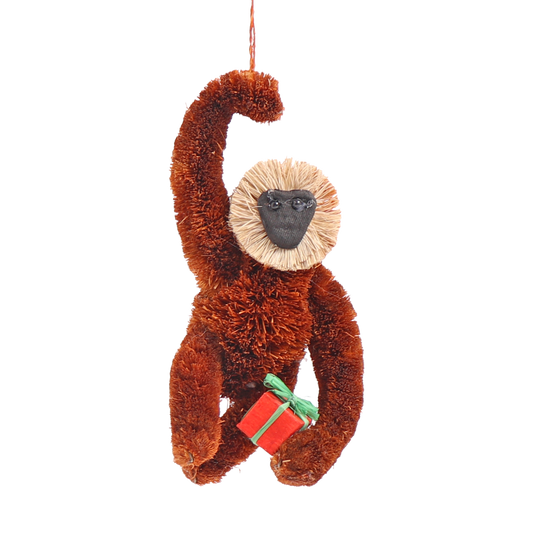 Bristle Monkey Decoration, 12 cm