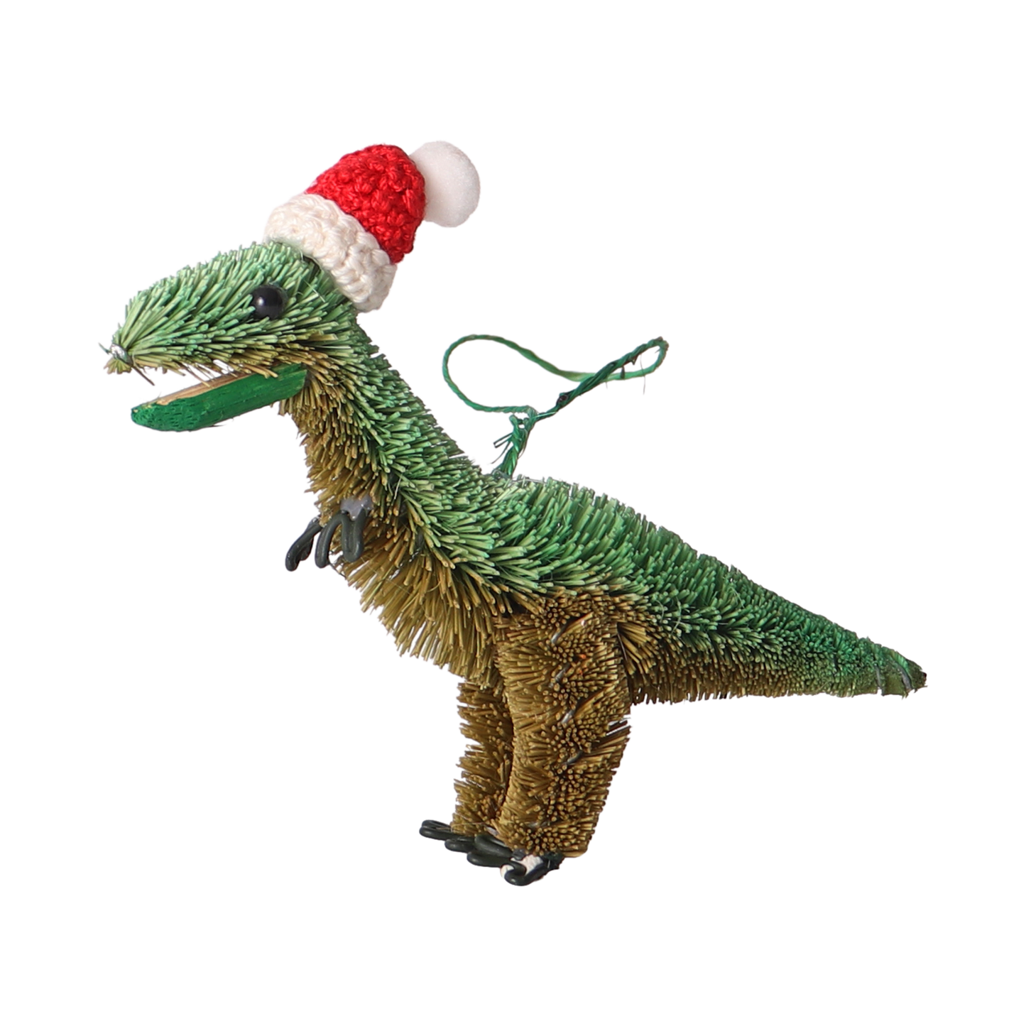 Bristle T-Rex Decoration, 12 cm