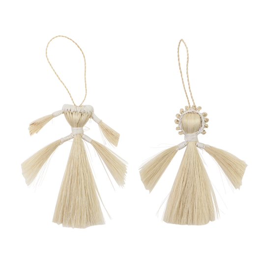 Jute Angel Duo, 10 cm